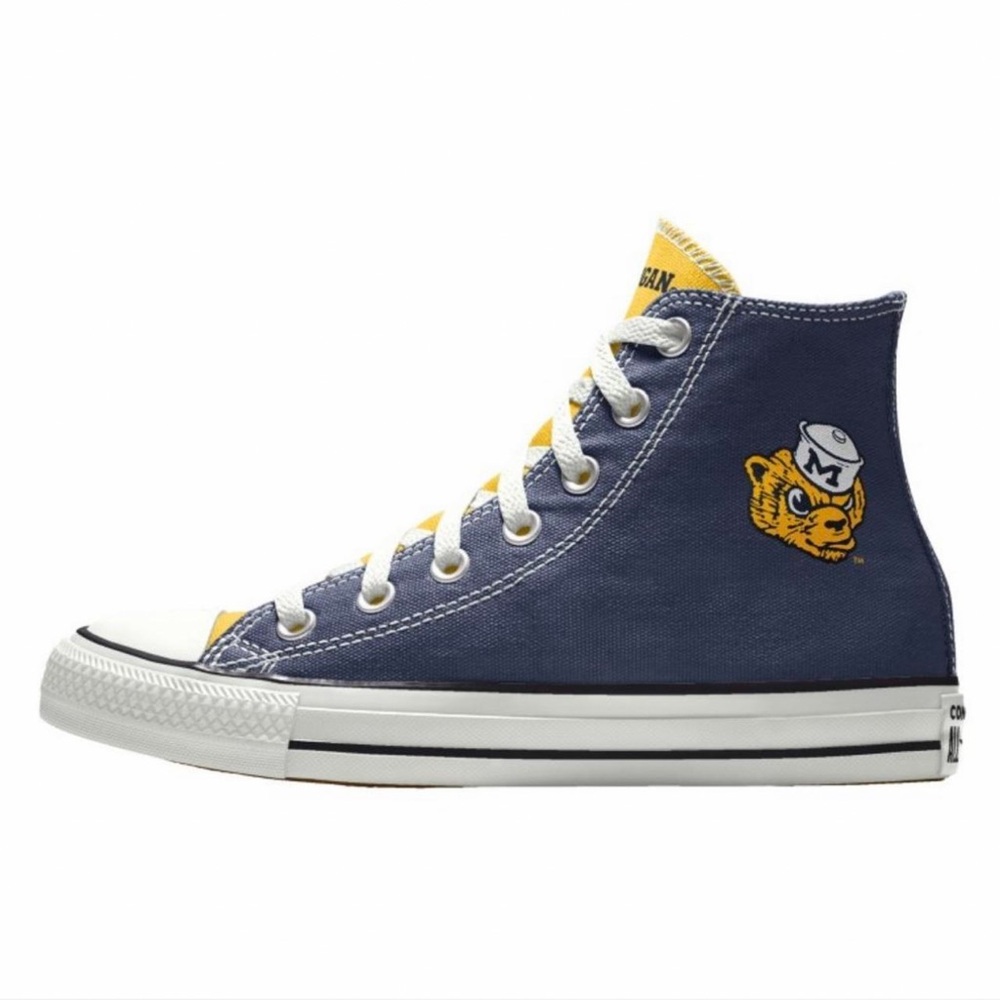 Brand New Custom University of Michigan Wolverines Converse